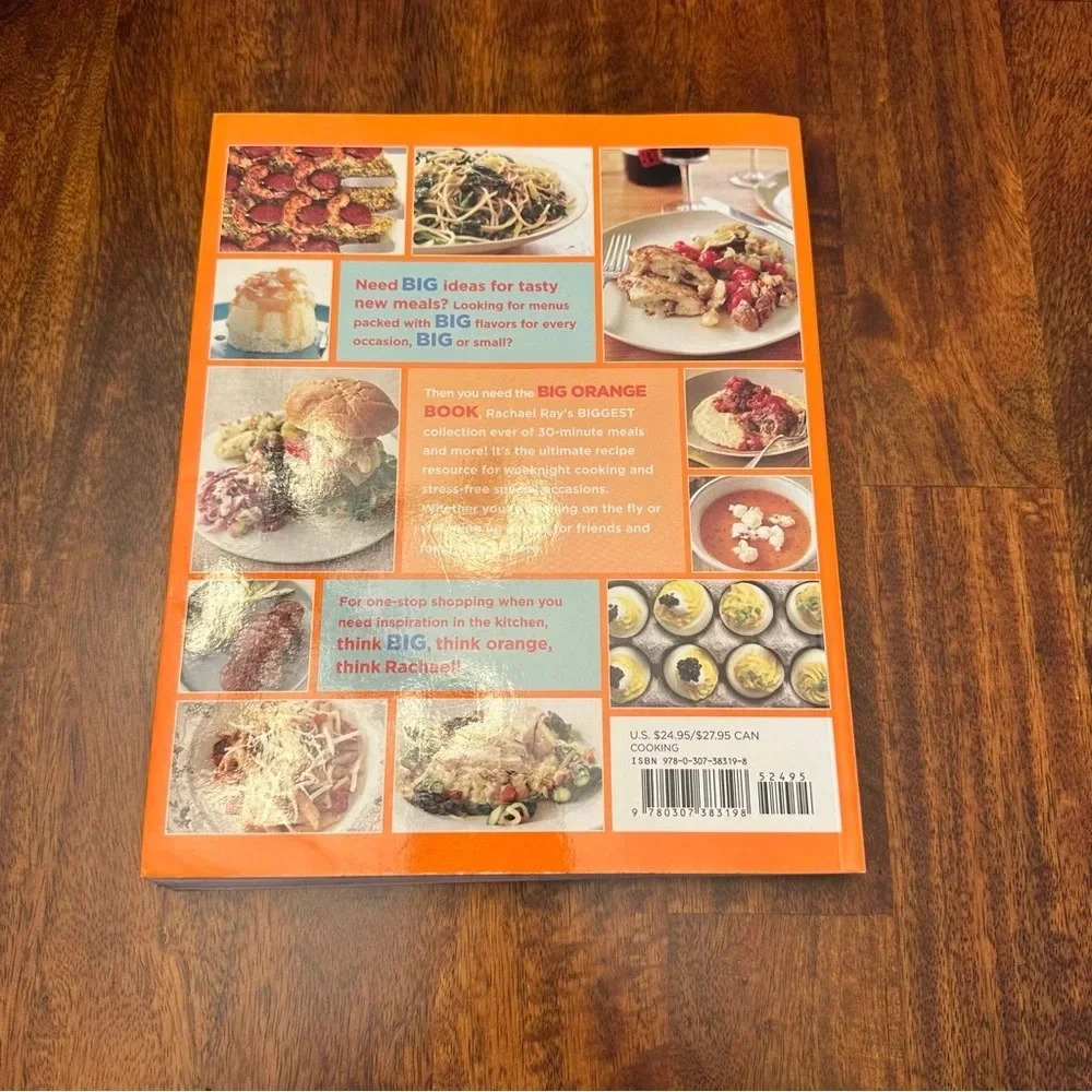 Autographed Rachael Ray’s Big Orange Book - Picture 3 of 3